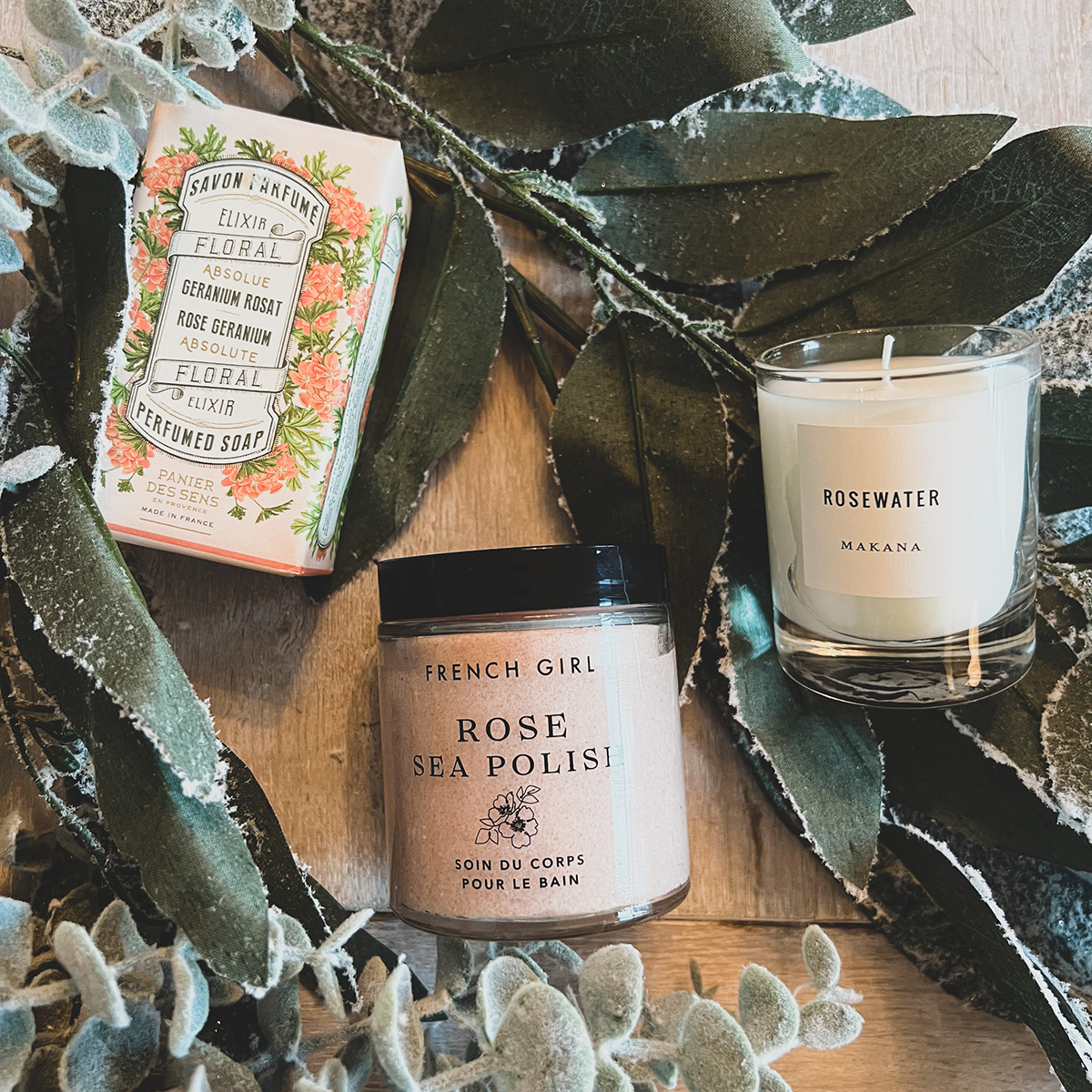 Winter Rose Holiday Gift Set