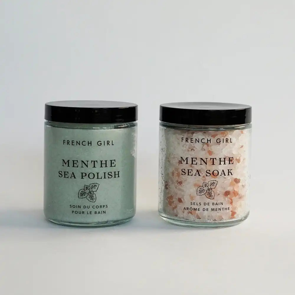 Luxe Mint Bath Soak & Body Polish - Bath & Body