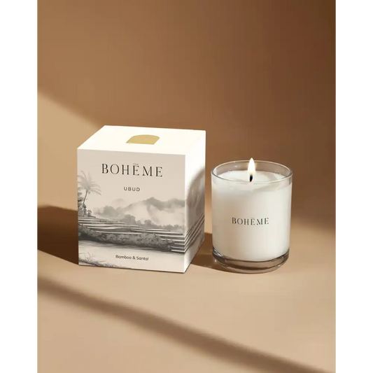 Ubud Candle – Bamboo Coconut & Sandalwood