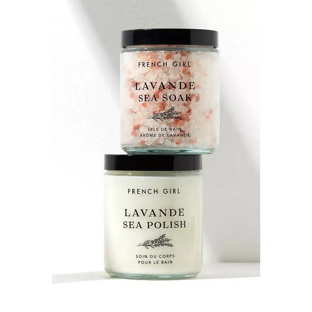 Luxe Lavender Bath Soak & Body Polish - Bath & Body