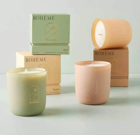 French Girl Organic, Botanical Candles