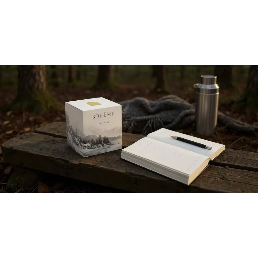 Idyllwild Candle Wholesale – Pine Cedarwood & Amber Resin