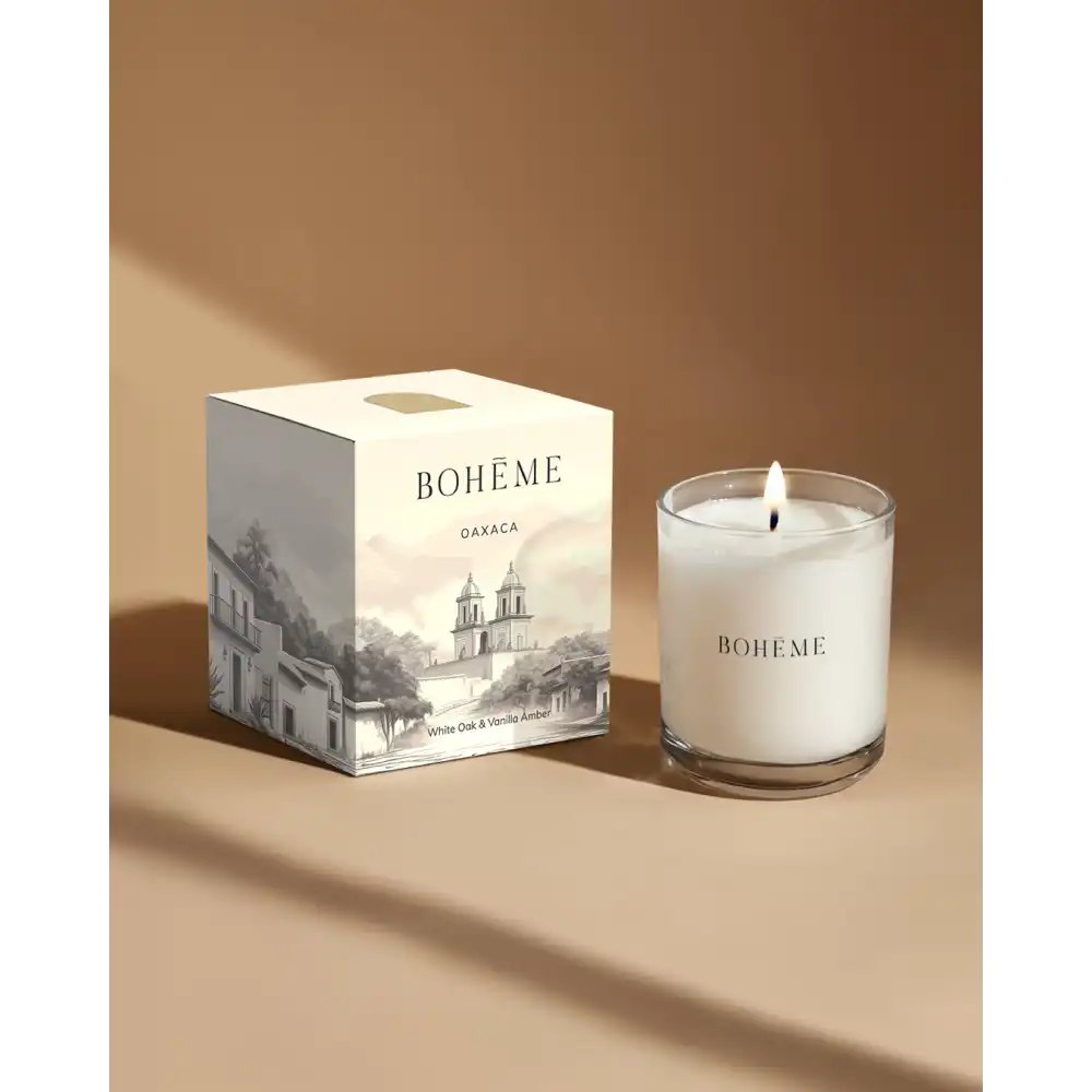 Oaxaca Candle – White Oak Amber & Vanilla