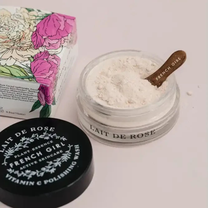 Vitamin C Polishing Facial Wash Lait de Rose French Girl Facial