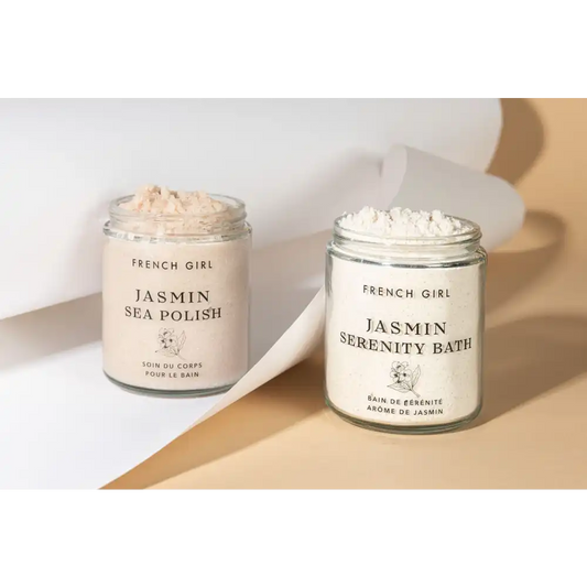 Luxe Jasmin Bath Soak & Body Polish - Bath & Body