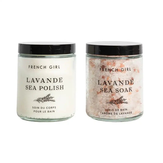 Luxe Lavender Bath Soak & Body Polish - Bath & Body